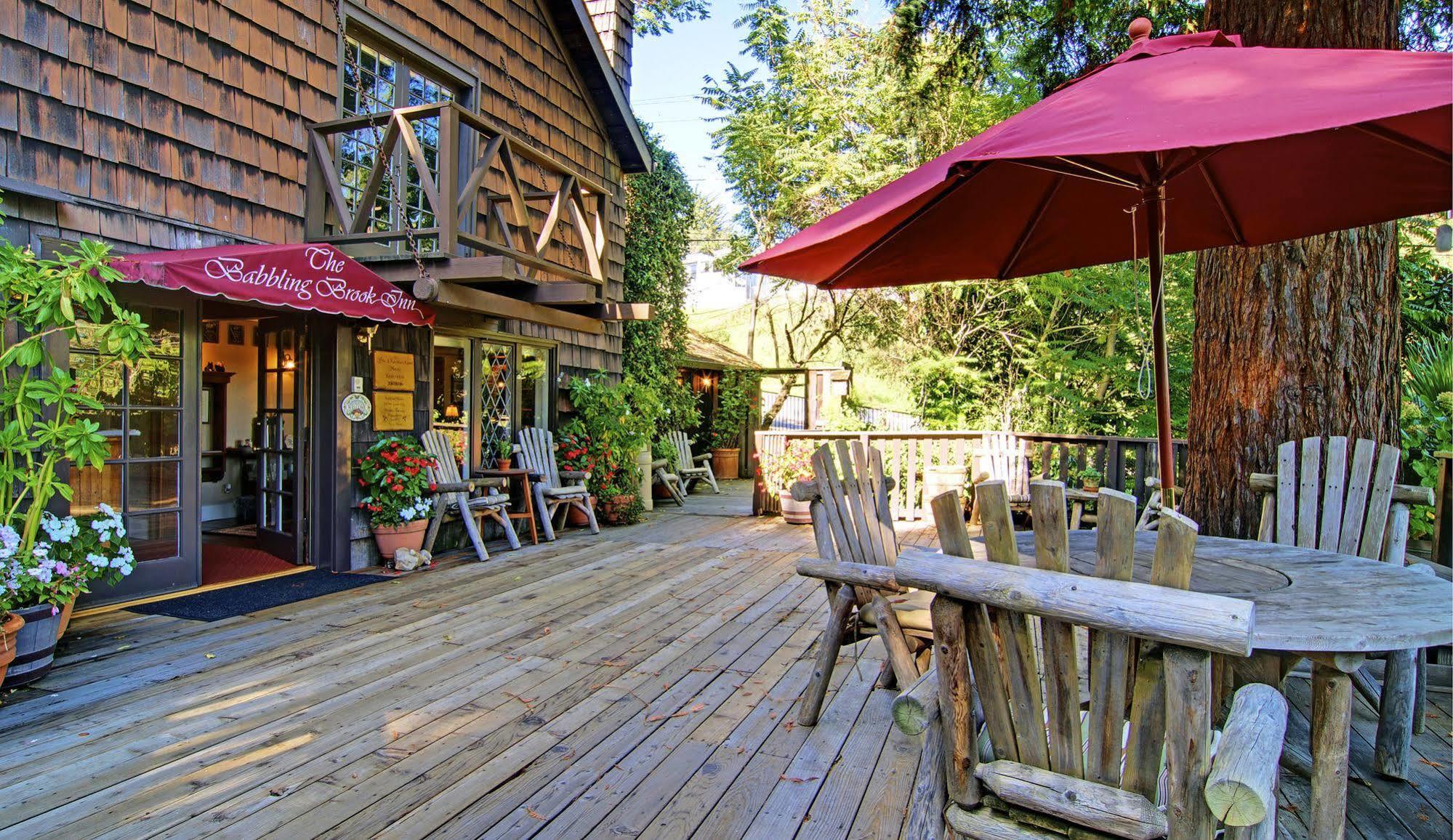 The Babbling Brook Inn Santa Cruz Exterior photo
